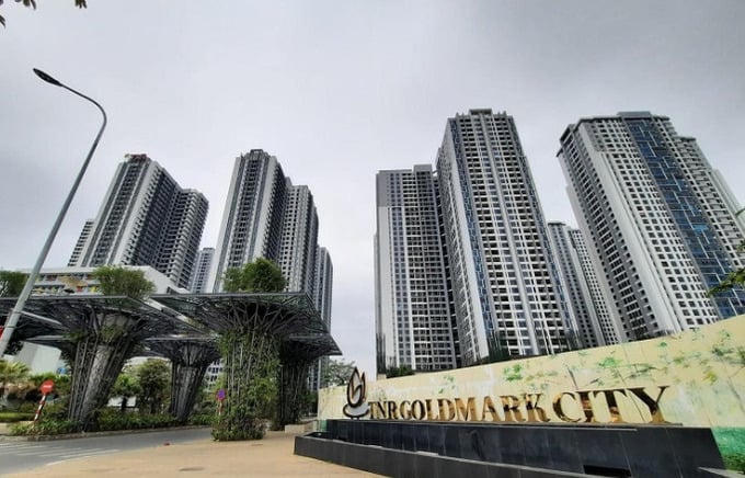 Công ty Việt Hân là chủ đầu tư nhiều dự án quy mô như dự án Goldmark City. Công ty Việt Hân là chủ đầu tư nhiều dự án quy mô như Dream City (Phú Thọ), Castle Plaza, Skypark Long Điền (Bà Rịa – Vũng Tàu), dự án Goldmark City tại quận Bắc Từ Liêm, TP.Hà Nội.