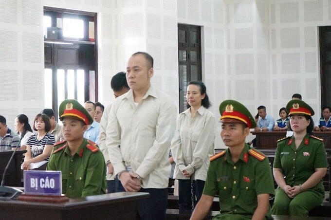 Nguyễn Quang Hoàng - Tổng giám đốc Công ty GFDI tại phiên tòa