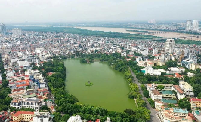Hà Nội dự kiến dùng 7,31 ha đất thanh toán dự án tái thiết hồ Hoàn Kiếm.