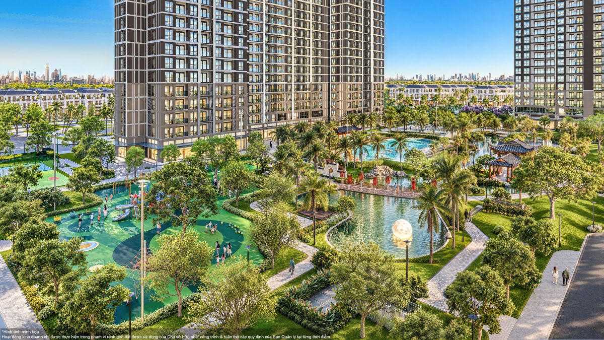 Hệ tiện ích đa tầng nội khu mang đến chuỗi trải nghiệm thể thao, thư giãn và gắn kết cộng đồng cho mọi lứa tuổi cư dân.