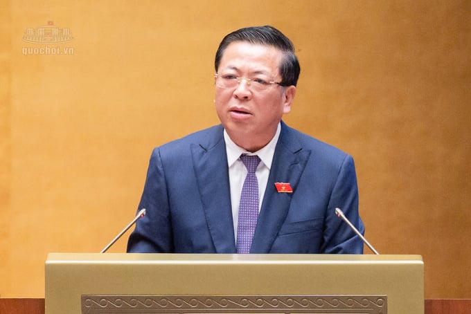 Bộ trưởng Bộ Xây dựng Trần Hồng Minh.