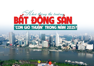 Khơi thông thị trường bất động sản: “Cơn gió thuận” trong năm 2025?