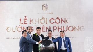 Khởi công xây dựng đường Liên Phường - đường dẫn và cầu bắc qua Rạch Mương Kinh