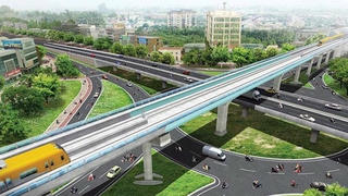 Tổng quan tuyến đường sắt đô thị số 5 dài 39km từ Hồ Tây lên Hòa Lạc