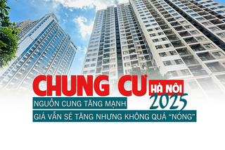 Chung cư Hà Nội 2025: Nguồn cung tăng mạnh, giá vẫn sẽ tăng nhưng không quá “nóng”