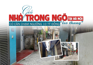Giá nhà trong ngõ tại Hà Nội “leo thang”, có căn chạm ngưỡng 10 tỷ đồng?