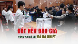 Đất nền đấu giá vùng ven Hà Nội đã hạ nhiệt?