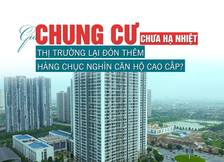 Giá chung cư chưa “hạ nhiệt”, thị trường lại đón thêm hàng chục nghìn căn hộ cao cấp?