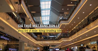 Giá thuê mặt bằng bán lẻ trung tâm Hà Nội tăng 13%