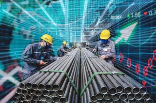 Cổ phiếu thép 'phi nước đại' sau quyết định điều tra chống bán phá giá của Bộ Công Thương