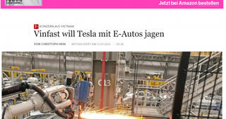 Nhật báo Đức: VinFast muốn chạy đua cùng Tesla