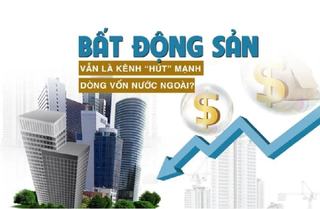 Bất động sản vẫn là kênh “hút” mạnh dòng vốn nước ngoài?