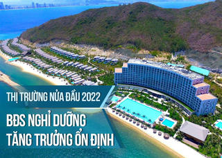 Nửa đầu 2022: Bất động sản nghỉ dưỡng tăng trưởng ổn định 