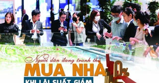 Người dân đang tranh thủ mua nhà khi lãi suất giảm?