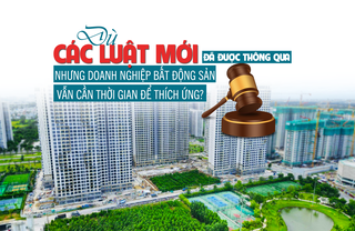 Dù các Luật mới đã được thông qua nhưng doanh nghiệp bất động sản vẫn cần thời gian để thích ứng?