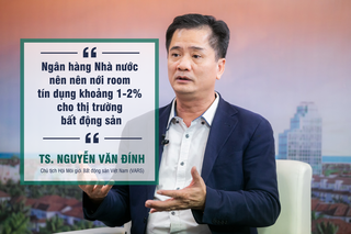 TS Nguyễn Văn Đính: “Ngân hàng Nhà nước nên nới room tín dụng khoảng 1-2% cho thị trường bất động sản”