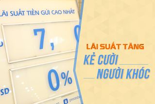 Lãi suất tăng: Kẻ cười, người khóc