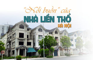 “Nỗi buồn” của nhà liền thổ Hà Nội