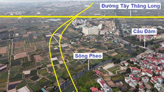 Hà Nội: Toàn cảnh đường vành đai 3,5 đoạn Thượng Cát - Quốc lộ 32 gần 1.500 tỷ