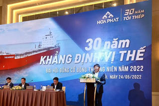 ĐHĐCĐ Hòa Phát: Cổ đông HPG thắc mắc vì sao doanh nghiệp lại đặt mục tiêu lợi nhuận đi lùi?