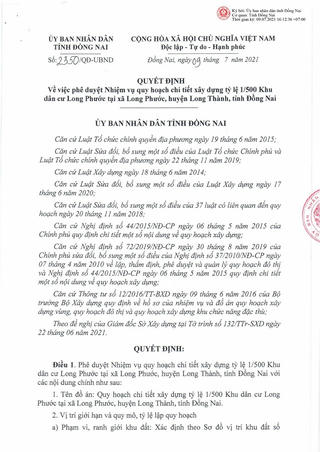 Phê duyệt nhiệm vụ quy hoạch dự án hơn 46 ha của An Hưng Phát tại Đồng Nai 