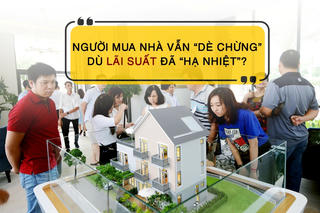 Người mua nhà vẫn dè chừng dù lãi suất đã hạ nhiệt?