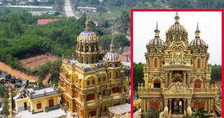 Đại gia quê lúa mở cửa lâu đài dát vàng hơn 7.000m2, người dân trầm trồ ồ ạt ghé thăm