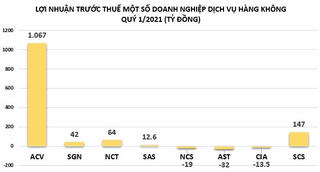 Lợi nhuận doanh nghiệp dịch vụ hàng không phân hóa mạnh