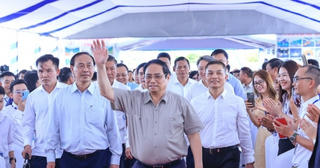 Thủ tướng Phạm Minh Chính dự lễ khởi công và khánh thành nhiều tuyến cao tốc