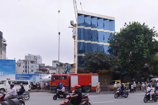 Công trình vi phạm trật tự tại 84 đường Láng bị buộc phá dỡ 