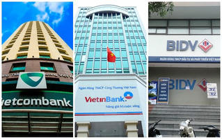 Big3 ngân hàng đẩy tỷ lệ bao nợ xấu tăng cao kỷ lục