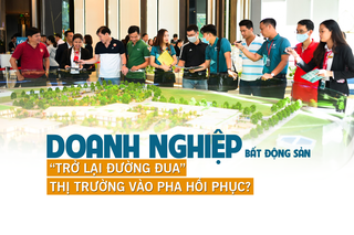 Doanh nghiệp bất động sản “trở lại đường đua”, thị trường vào pha phục hồi?