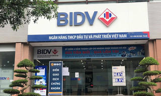 Hết vỏ bình gas, 'ông lớn' ngân hàng rao bán cả cây xanh, hồ nước non bộ