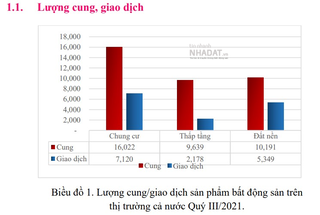 Toàn cảnh thị trường bất động sản Quý III/2021: Nhiều địa phương phải giãn cách xã hội, nhà đầu tư vẫn giữ được ‘sức khỏe’