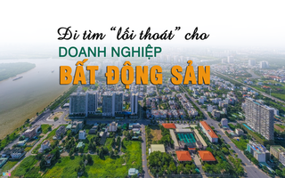 “Lối thoát” nào cho doanh nghiệp bất động sản?