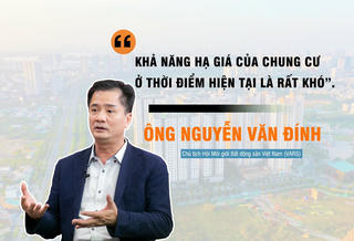 "Khả năng hạ giá chung cư thời điểm hiện tại là rất khó"