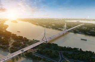 Hà Nội thông tin tiến độ xây Cầu Tứ Liên nối nội đô sang Đông Anh