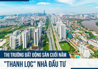 Thị trường bất động sản cuối năm thanh lọc nhà đầu tư