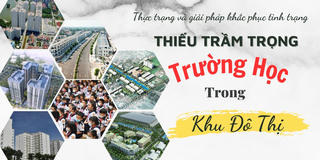 Thực trạng và giải pháp khắc phục tình trạng thiếu trầm trọng trường học trong khu đô thị