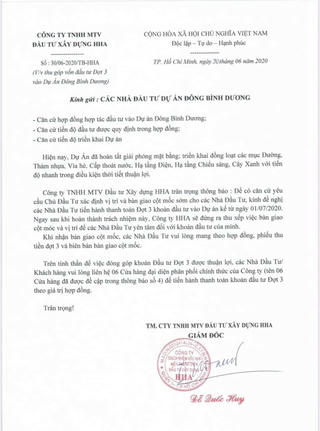 Dự án khủng Đông Bình Dương bị xử phạt xây dựng trái phép