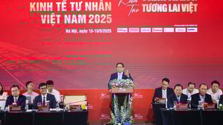 Thủ tướng dự phiên Đối thoại cấp cao Diễn đàn Kinh tế tư nhân Việt Nam