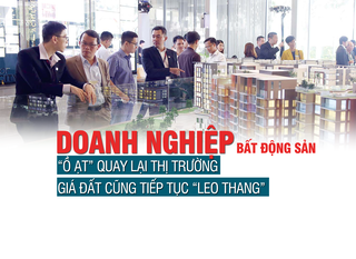 Doanh nghiệp bất động sản “ồ ạt” quay lại thị trường