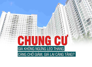 Chung cư tại TP Hồ Chí Minh có tốc độ tăng giá nhanh, vượt xa cả nhà liền kề?