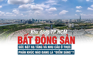 Bất động sản khu Đông TP HCM: Sức bật hạ tầng và nhu cầu ở thực, phân khúc nào đang là “điểm sáng”