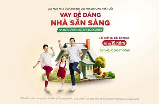 Agribank tiên phong triển khai tín dụng ưu đãi cho nhà ở xã hội