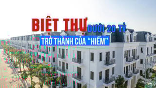 Biệt thự dưới 20 tỷ đồng trở thành của hiếm tại thị trường BĐS Hà Nội