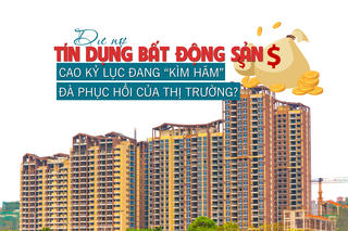 Dư nợ tín dụng bất động sản cao kỷ lục đang “kìm hãm” đà phục hồi của thị trường?