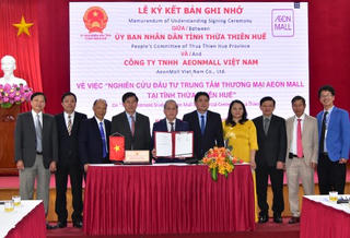 AEONMALL Việt Nam đầu tư xây dựng trung tâm thương mại tại Huế