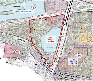 Hà Nội sắp có phố đi bộ quanh hồ Ngọc Khánh