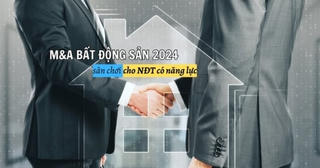 M&A bất động sản 2024: Sân chơi cho nhà đầu tư có năng lực